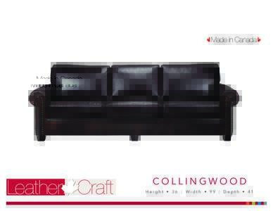 Leather Craft  COLLINGWOOD Height •  36