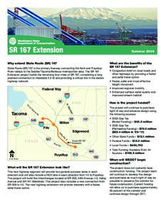 Washington State Route 509 / Tacoma /  Washington / Washington State Route 16 / Washington State Route 512 / Washington / Washington State Route 167 / State highways in Washington