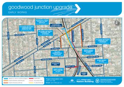 goodwood junction upgrade Early Works h rt  Brown Hill Creek