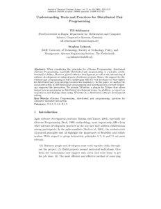 Journal of Universal Computer Science, vol. 15, no[removed]), [removed]submitted: [removed], accepted: [removed], appeared: [removed] © J.UCS