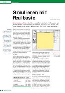 TECHNIK  Serie Realbasic Simulieren mit Realbasic