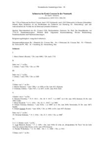 Neumärkische Stammfolgen SeiteSchmerse im Kreis Crossen in der Neumark Dr. Gerd C. Schmerse [veröffentlicht in: AOFF XVI/3, 2004, 85]