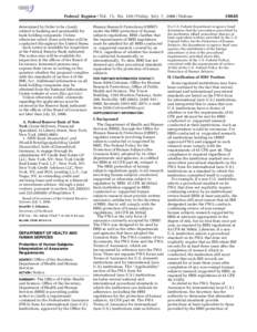 Federal Register / Vol. 71, No[removed]Friday, July 7, [removed]Notices determined by Order to be closely related to banking and permissible for bank holding companies. Unless otherwise noted, these activities will be condu