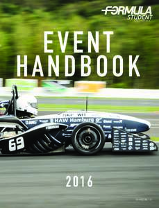 EVENT HANDBOOK 2016 VERSION 1.0