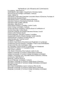 Government of Oklahoma / Politics of the United States / Education in Kentucky / Kentucky / Governor of Oklahoma / Year of birth missing / Nilda Pedrosa / Southern United States / State governments of the United States / Judicial nominating commission