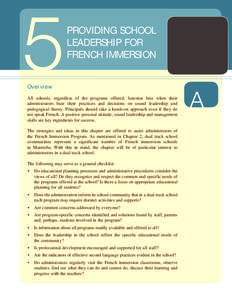 Language immersion / French immersion / Language pedagogy / Computer-assisted language learning / Dual language / Francis Scott Key Elementary School / Language education / Education / Second-language acquisition