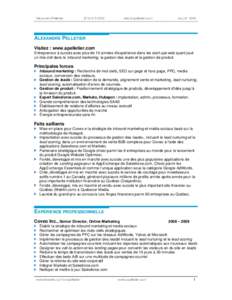 Microsoft Word - Alexandre_Pelletier_CV_Juillet_2009.doc