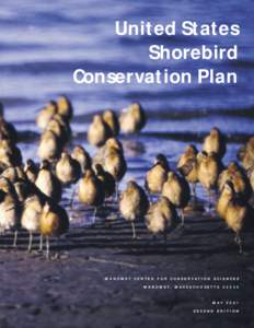 United States Shorebird Conservation Plan MANOMET CENTER FOR CONSERVATION SCIENCES M A N O M E T, M A S S AC H U S E T T S[removed]