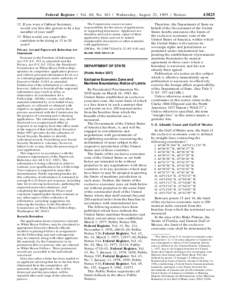 Federal Register / Vol. 60, No[removed]Wednesday, August 23, [removed]Notices 12. If you were a Cabinet Secretary, would you hire this person to be a key member of your staff? 13. What would you expect this candidate to be 