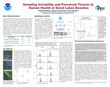 Molly Moynihan, Andrew Gronewold, and Craig Stow NOAA, Great Lakes Environmental Research Laboratory, Ann Arbor, MI Collaborators: Vijay Kannappan, and Donna Kashian  Water Quality Standards