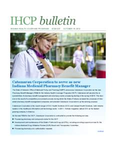 IHCP bulletin INDIANA HEALTH COVERAGE PROGRAMS BT201237  OCTOBER 16, 2012