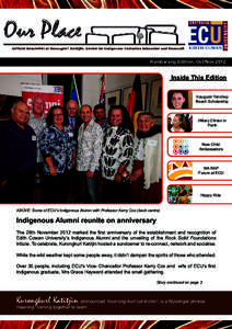 Kambarang Edition: Oct/Nov[removed]Inside This Edition Inaugural Yanchep Beach Scholarship