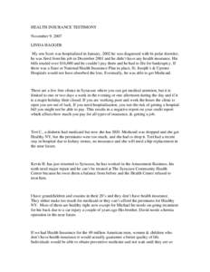 Health / Medicaid / Health insurance / Insurance / National Health Insurance Scheme / Financial economics / Health insurance in the United States / Medical underwriting / Healthcare reform in the United States / Federal assistance in the United States / Presidency of Lyndon B. Johnson