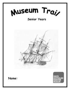 Senior Years  Name: How To Use This Trail Booklet This trail booklet is designed for students to use during a self-guided visit to the