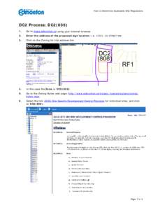 (DC2) Site Specific Development Control Provision 808