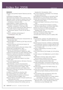 Reference works / Chemist / Organic chemistry / Polymer / Solubility / Compendium of Chemical Terminology / Chemical Science / Physical chemistry / Chemometrics / Chemistry / Science / Chemical nomenclature