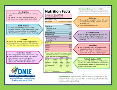 Medicine / Nutrition facts label / Haitai / HER / Food energy / Diet food / Trans fat / Punch Sport Drink / Nutrition / Food and drink / Health