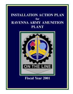 INSTALLATION ACTION PLAN for RAVENNA ARMY AMUNITION PLANT