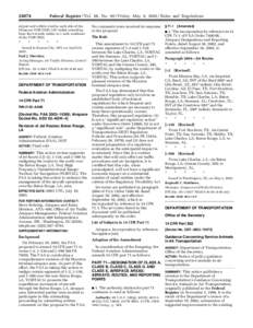 [removed]Federal Register / Vol. 68, No[removed]Friday, May 9, [removed]Rules and Regulations airport and within 2 miles each side of the Ottumwa VOR/DME 129° radial extending