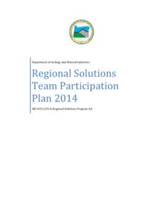 Microsoft Word - DOGAMI Regional Solutions Team Participation Plan