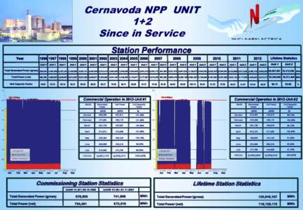 Cernavoda NPP UNIT 1+2 Since in Service Station Performance Year