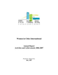 Women in Cities International