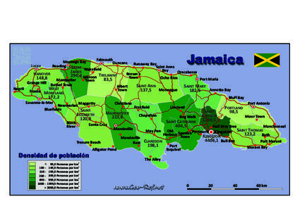 Jamaica  Falmouth Montego Bay Duncans Runaway Bay Lucea