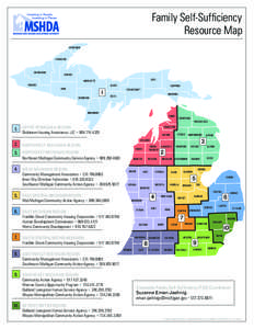 Family Self-Sufficiency Resource Map KEWEENAW HOUGHTON