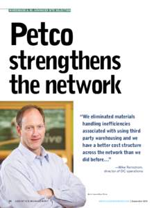 warehouse & DC: Advanced Site Selection  Petco strengthens the network
