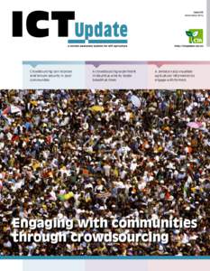 Issue 69 December 2012 Crowdsourcing can improve land tenure security in poor communities