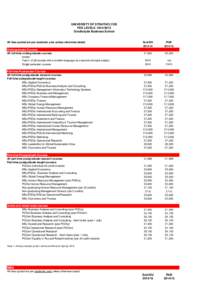 UNIVERSITY OF STRATHCLYDE FEE LEVELS[removed]Strathclyde Business School All fees quoted are per academic year unless otherwise stated. Undergraduate Courses