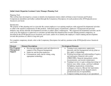 Public safety / Occupational safety and health / Forestry / Wildfires / Wildfire suppression / National Wildfire Coordinating Group / Wildfire / Dispatcher / S190 / Firefighting / Firefighting in the United States / Wildland fire suppression