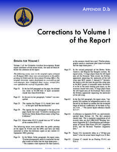 Space Shuttle Columbia disaster / Columbia Accident Investigation Board / Case citation / Space Shuttle / Citation / EndNote / TeX / Error / Spaceflight / Space Shuttle program / Bibliography