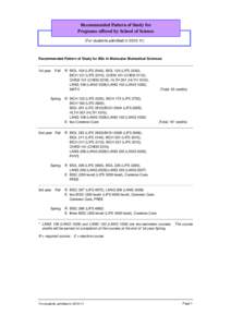 Curriculum for BEng in Computer Engineering