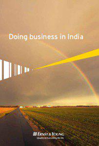 Doing business in India  t