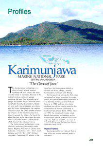 Karimunjawa National Park / Java Sea / Karimun Jawa / Jepara Regency / Marine park / Coral reef / Jepara / Central Java / Geography of Indonesia / Java