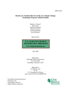 Climate Change Technology Program