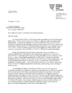 Street address redacted for privacy  Signed by Chapelle D. Davis Judgment and Disposition, dated March 4, 2011, concerning United States of America v. Lynette Ann Bowls, Case No.:10CR00046-001 SWW, in the United