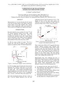 Light sources / Space plasmas / Astrophysics / Nuclear physics / Meteorite types / Xenon / Allende meteorite / Sun / Chemical element / Physics / Astronomy / Chemistry