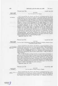 A92  PRIVATE LAW 704-JUNE 22, 1956 Private Law 704