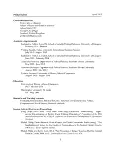 Dupont Circle / Communication studies / Political communication / Academia / Year of birth missing / Communication / Political science / American Political Science Association