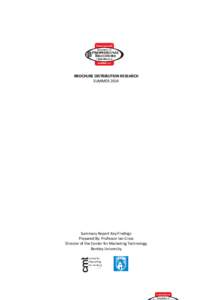 Brochure Distribution Research Full Report Final V.3- IAPBD 2014