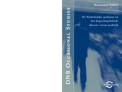 DN B O c c a s ion a l St u di e s  Occasional St udies Vol.6/NoPeter Wierts en Guido Schotten