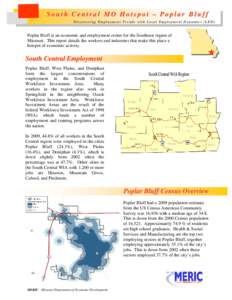 Poplar Bluff /  Missouri / Poplar Bluff / Dunklin County /  Missouri / Black River / Butler County /  Missouri / Geography of Missouri / Geography of the United States / Missouri