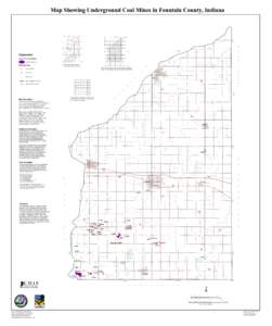 Fountain County /  Indiana / Map / Indiana Geological Survey / Geological surveys / Geology / Geography