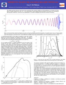 OBSERVING MASSIVE BLACK HOLE BINARIES WITH LISA Sean T. McWilliams Laboratory for Gravitational Astrophysics, NASA Goddard Space Flight Center, Greenbelt, MDWe present recently calculated equal mass binary wavefor