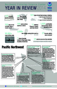 Fisheries management / Salmon / National Oceanic and Atmospheric Administration / Ecosystem-based management / Fishery / Tuna / Arctic policy of the United States / Fisheries observer / Fish / Oily fish / Fisheries science