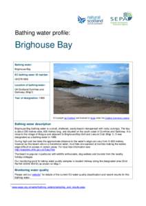 Brighouse Bay bathing water profile