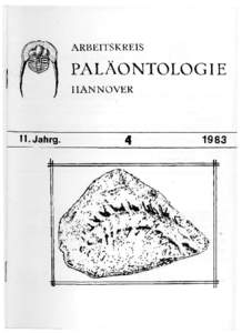 ARBEITSKREIS  PALÄONTOLOGIE