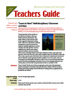 Learn to Hunt Teachers Guide